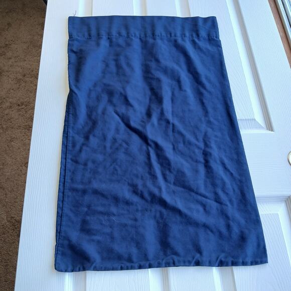 Mainstays Blue 3 piece sheet set Full Size fitted flat & queen pillowcase lowTC - Picture 10 of 14